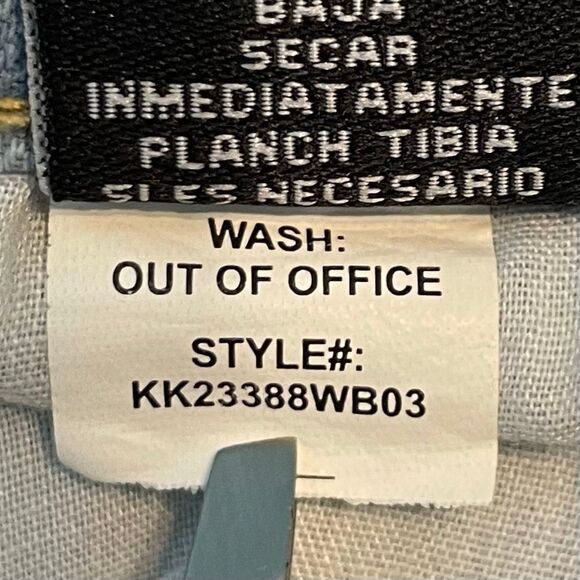 Kendall & Kylie Kontour Ankle Skinny Jeans Blue Distressed Light Wash Denim 3 26 - Picture 9 of 9